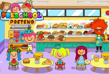 Screenshot 4 Pretend Preschool - Kids School Learning Games android