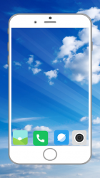 Captura de Pantalla 4 Blue Sky Full HD Wallpaper android