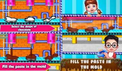 Screenshot 8 Chocolate Maker Factory Cooking Game android