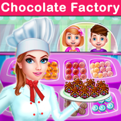 Captura de Pantalla 1 Chocolate Maker Factory Cooking Game android