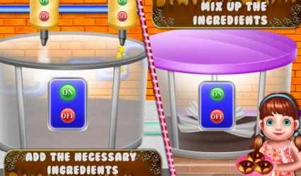 Captura de Pantalla 12 Chocolate Maker Factory Cooking Game android