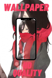 Screenshot 13 Mikasa Ackerman Wallpaper 2021 android
