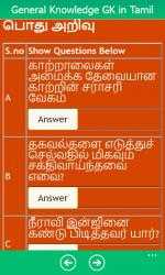 Capture 3 General Knowledge (GK) in Tamil windows