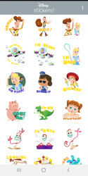 Captura de Pantalla 11 Pixar Stickers: Toy Story 4 android