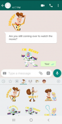 Screenshot 14 Pixar Stickers: Toy Story 4 android