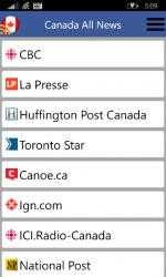 Screenshot 1 Canada Newspapers windows