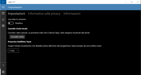 Screenshot 6 Oggi in TV windows