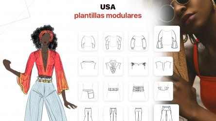 Captura de Pantalla 3 Fashion Design - Diseño de moda: dibujar, colorear ropa, zapatos y maquillaje windows