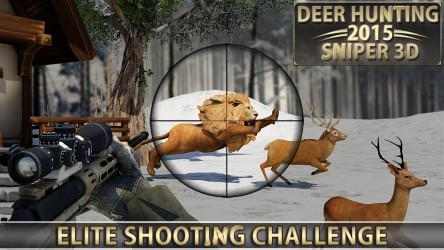 Screenshot 14 Deer Hunting 2015 - Mountain Sniper Shooting 3D windows