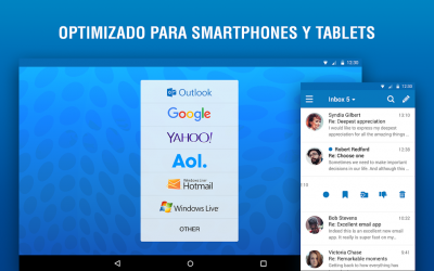 Captura 7 ✉️Outlook Pro Correo – Email for Android android