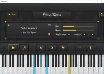 Imágen 1 Piano Tunes Universal windows