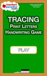 Captura de Pantalla 3 Alphabet & Numbers - English Handwriting Game -ZBP android