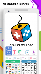 Captura 9 3D Logo Maker android