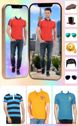 Screenshot 13 Men T Shirt Photo Suit Editor - Design T Shirt android