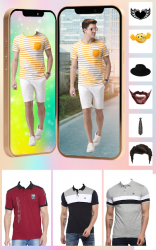 Screenshot 3 Men T Shirt Photo Suit Editor - Design T Shirt android