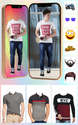 Capture 5 Men T Shirt Photo Suit Editor - Design T Shirt android