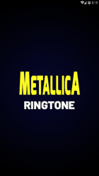 Captura 2 Metallica Ringtones Free android