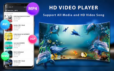 Captura de Pantalla 5 Video Player All Format - HD Video Player android