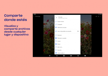 Captura de Pantalla 10 Dropbox: Nube, almacenamiento, fotos y documentos android