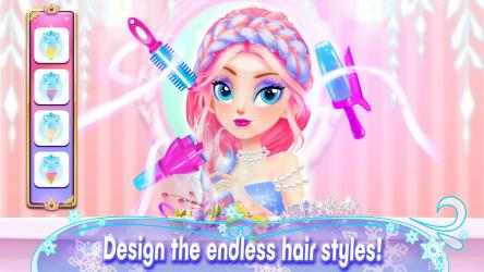 Captura de Pantalla 8 Girl Games: Princess Hair Salon Makeup Dress Up android