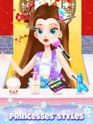 Captura de Pantalla 5 Girl Games: Princess Hair Salon Makeup Dress Up android