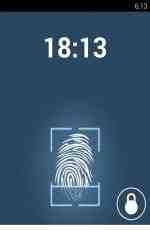 Screenshot 3 fingerprint lock screen fake windows