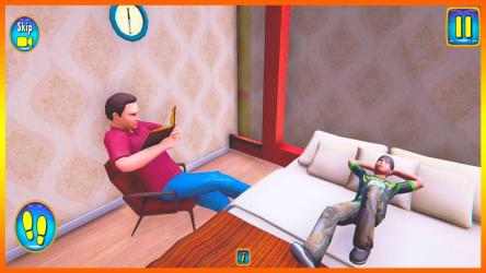 Captura de Pantalla 9 feliz virtual familia simulador familia papá vida android