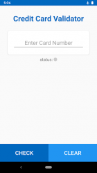 Screenshot 2 Credit Card Validator / Verifier android