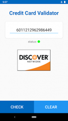 Captura de Pantalla 5 Credit Card Validator / Verifier android