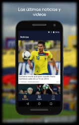 Captura 2 futbol Ecuador app android
