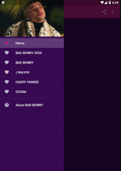 Captura de Pantalla 2 Bad Bunny - Dakiti android