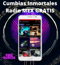 Captura 6 Cumbias Inmortales Radio MEX GRATIS android