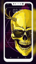 Captura 6 Skull Wallpaper android