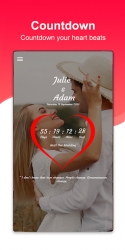 Screenshot 3 Wedding Countdown App - Can't Wait For The Big Day android
