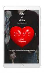 Captura de Pantalla 12 Wedding Countdown App - Can't Wait For The Big Day android