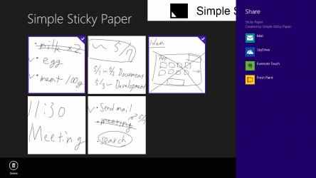 Screenshot 3 Simple Sticky Paper windows