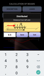 Screenshot 8 Cálculo de vigas. Estructuras. android
