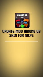 Screenshot 3 Update Mod Among Us Skin for MCPE android