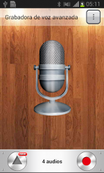 Screenshot 2 Grabadora de voz avanzada android