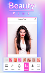 Captura de Pantalla 6 Beauty Plus - Makeup Selfi Camera 2020 android