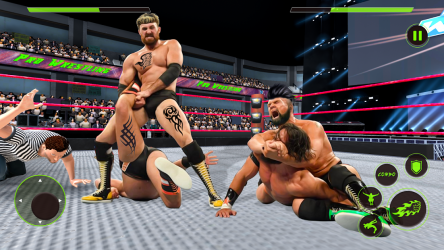 Captura de Pantalla 3 Wrestler Fight Club - Fighting Games android