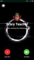 Captura 2 Scary Techer Video Call - Call Scary Techer Prank2 android