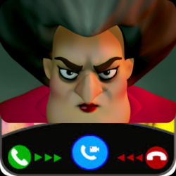 Captura 1 Scary Techer Video Call - Call Scary Techer Prank2 android
