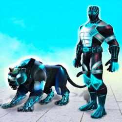 Imágen 1 Flying Panther Robot Hero Game android