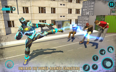 Captura de Pantalla 6 Flying Panther Robot Hero Game android