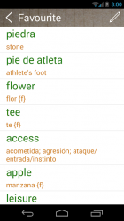 Screenshot 6 Diccionario Español Inglés android