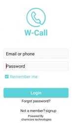 Screenshot 2 W-Call android