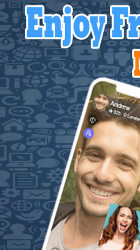 Captura de Pantalla 2 New 𝑶𝒎𝒆𝒈𝒆𝒍 chat Tips live Video call app android