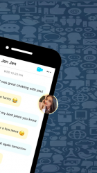 Captura de Pantalla 9 New 𝑶𝒎𝒆𝒈𝒆𝒍 chat Tips live Video call app android