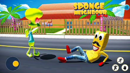 Screenshot 9 Sponge Squid Neighbor Escape android